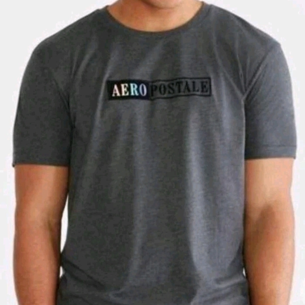 Aeropostale Gray Men's T-Shirt